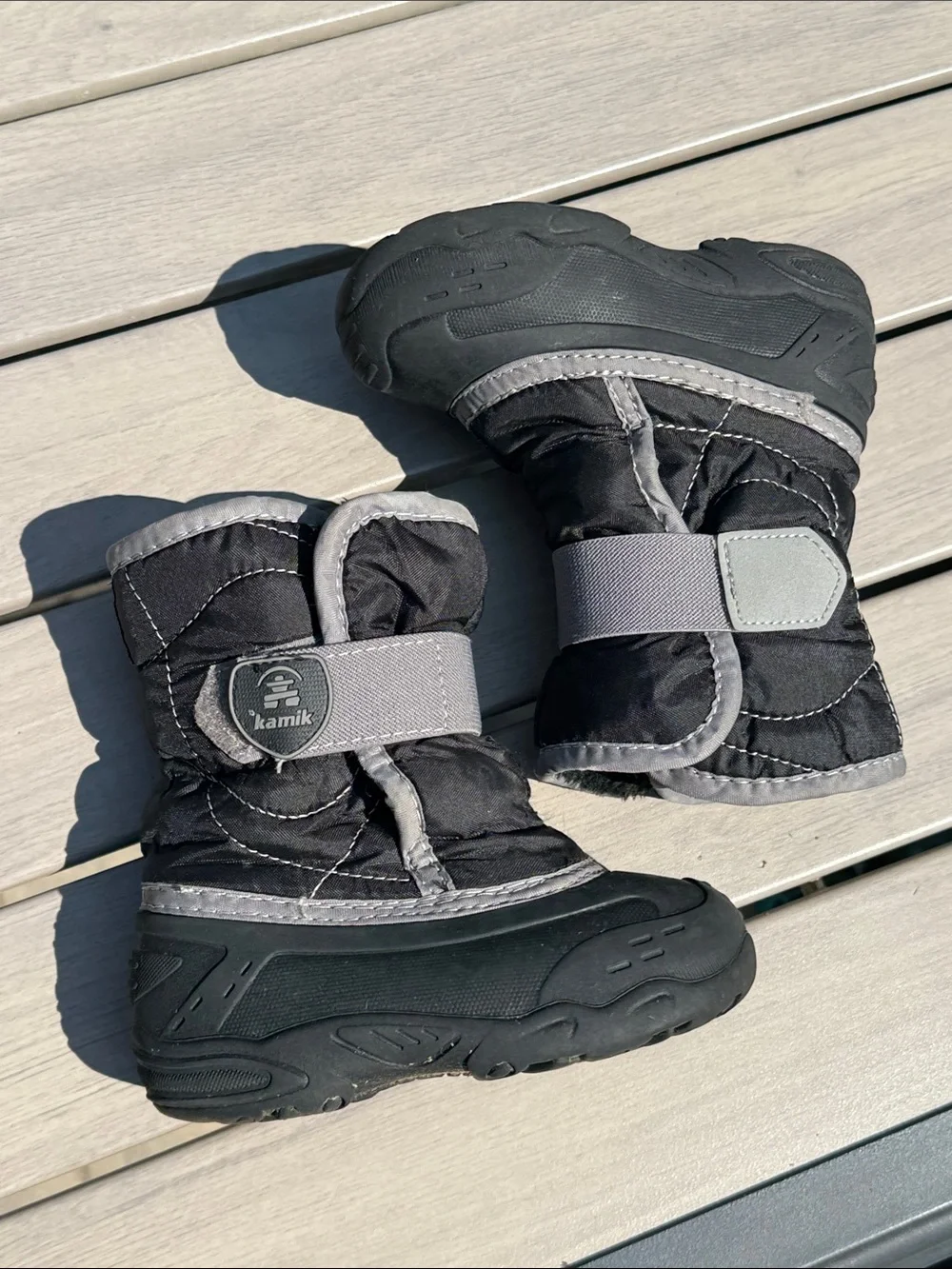 Kamik Toddler Winter Rain Snow Boots Fleece Lined 8